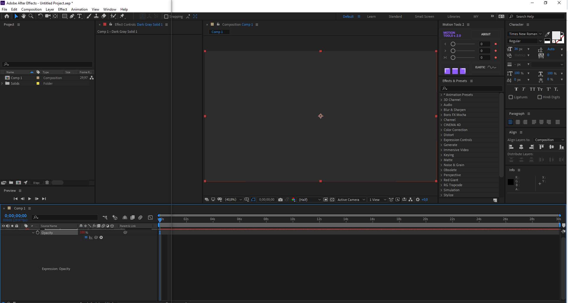 Expression Window Problem - Adobe Community - 10705567