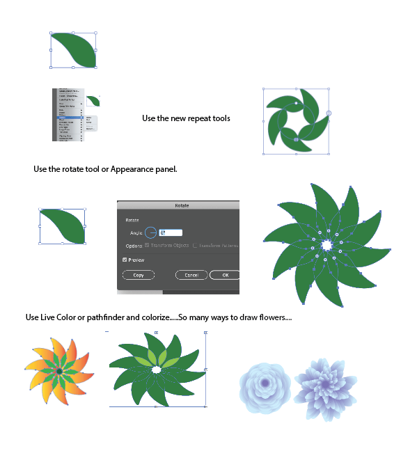 Solved: Would Like Some Info About Painting Petals In Illu... - Adobe Community - 11779072