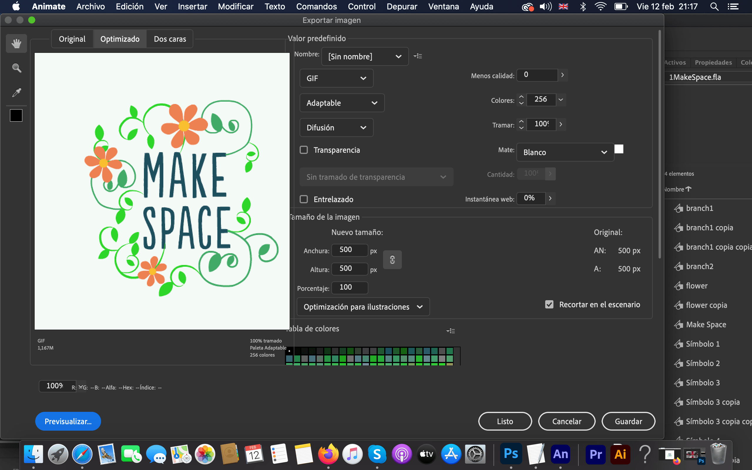 When Exporting As Animated Gifs Unwanted Circles F... - Adobe Support ...
