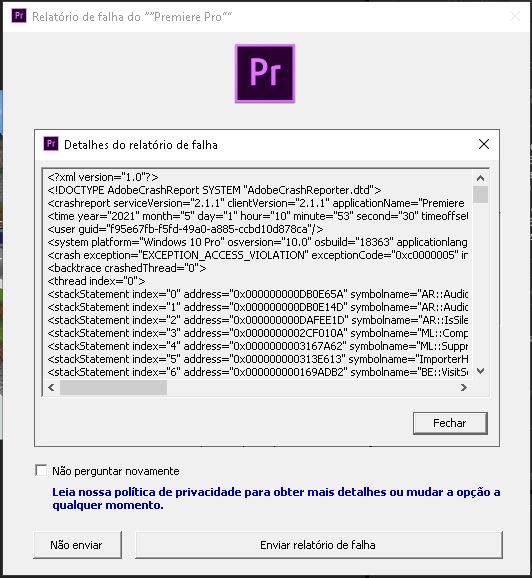 Error In Rendering - Premiere Pro 2019 Error - EXC... - Adobe Support Community - 12007962