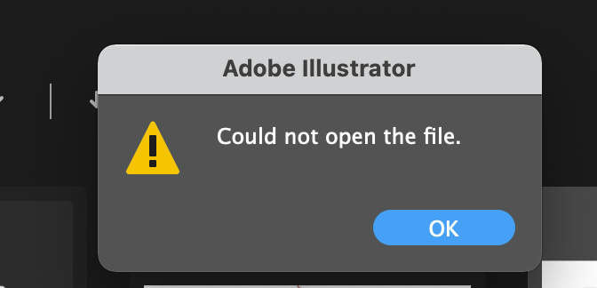 CANT OPEN MY PDF FILES IN ILLUSTRATOR - Adobe Community - 12021150