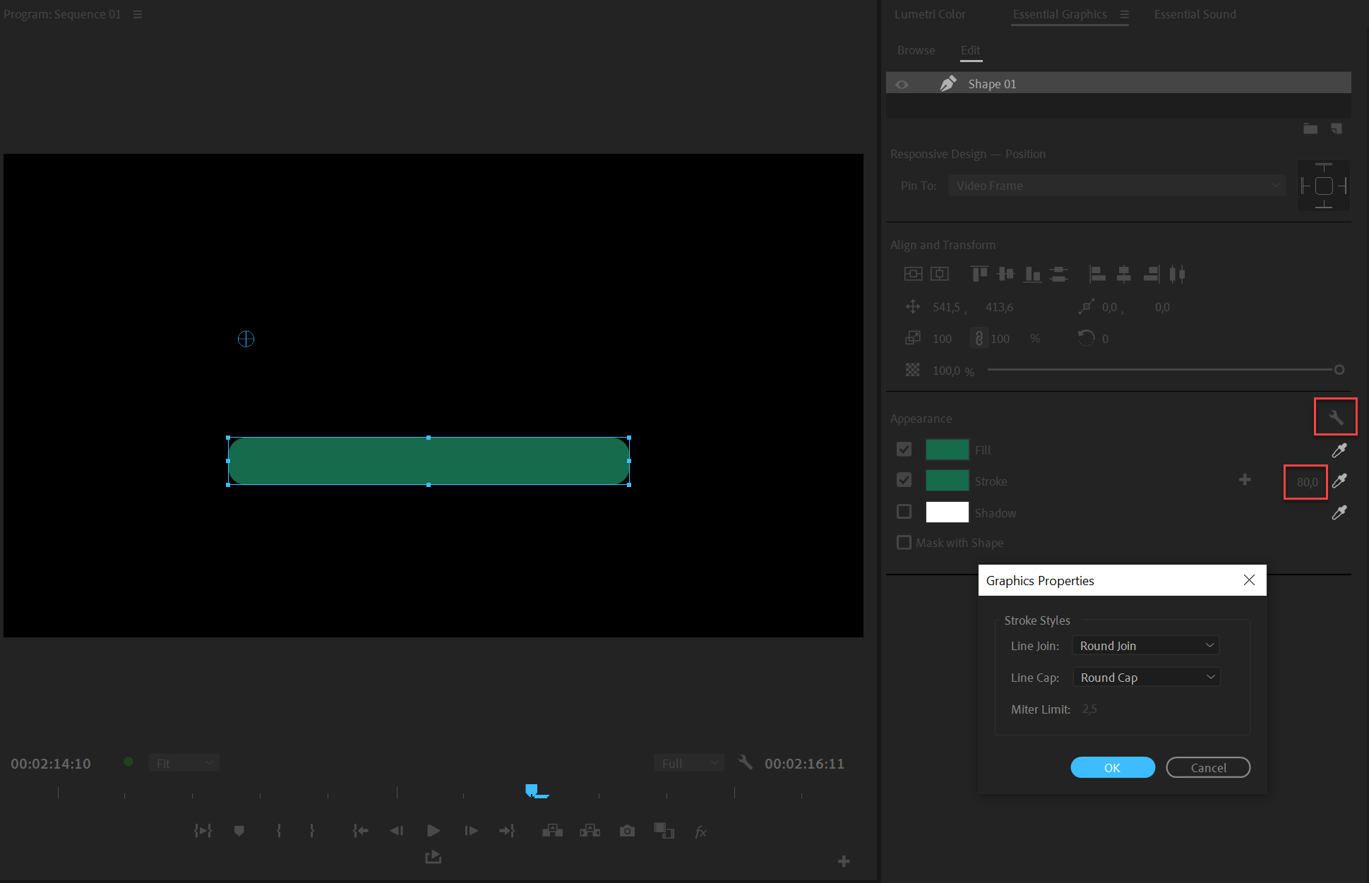 Solved: How Can I Make A Rounded Rectangle In Premiere Pro... - Adobe ...