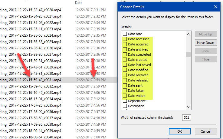 Video Creation Date/time Not Displaying Correctly - Adobe Product ...