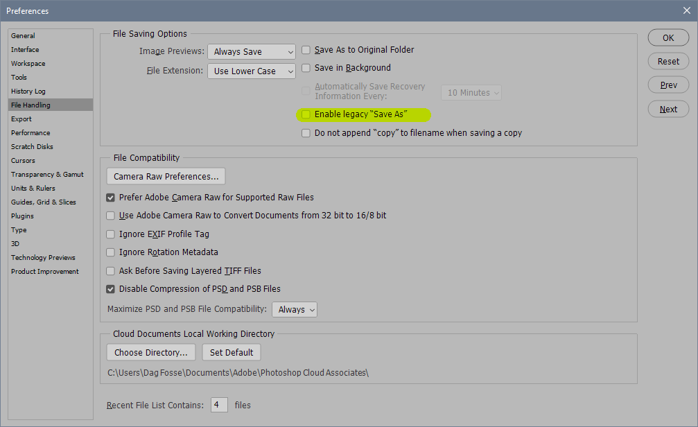 Unable To Save Files In Photoshop - Adobe Product Community - 12958230