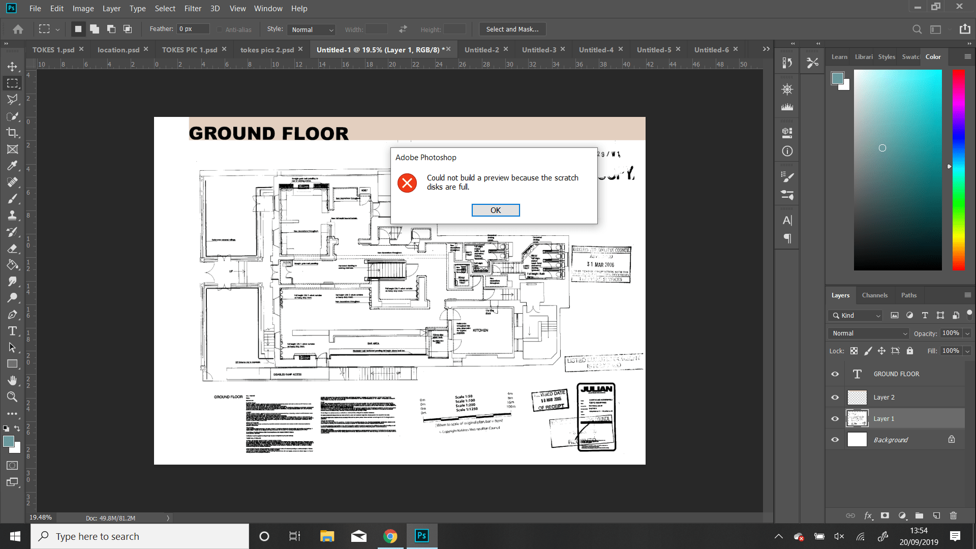Solved: P: How To Fix Photoshop Scratch Disks Full Error? - Adobe ...