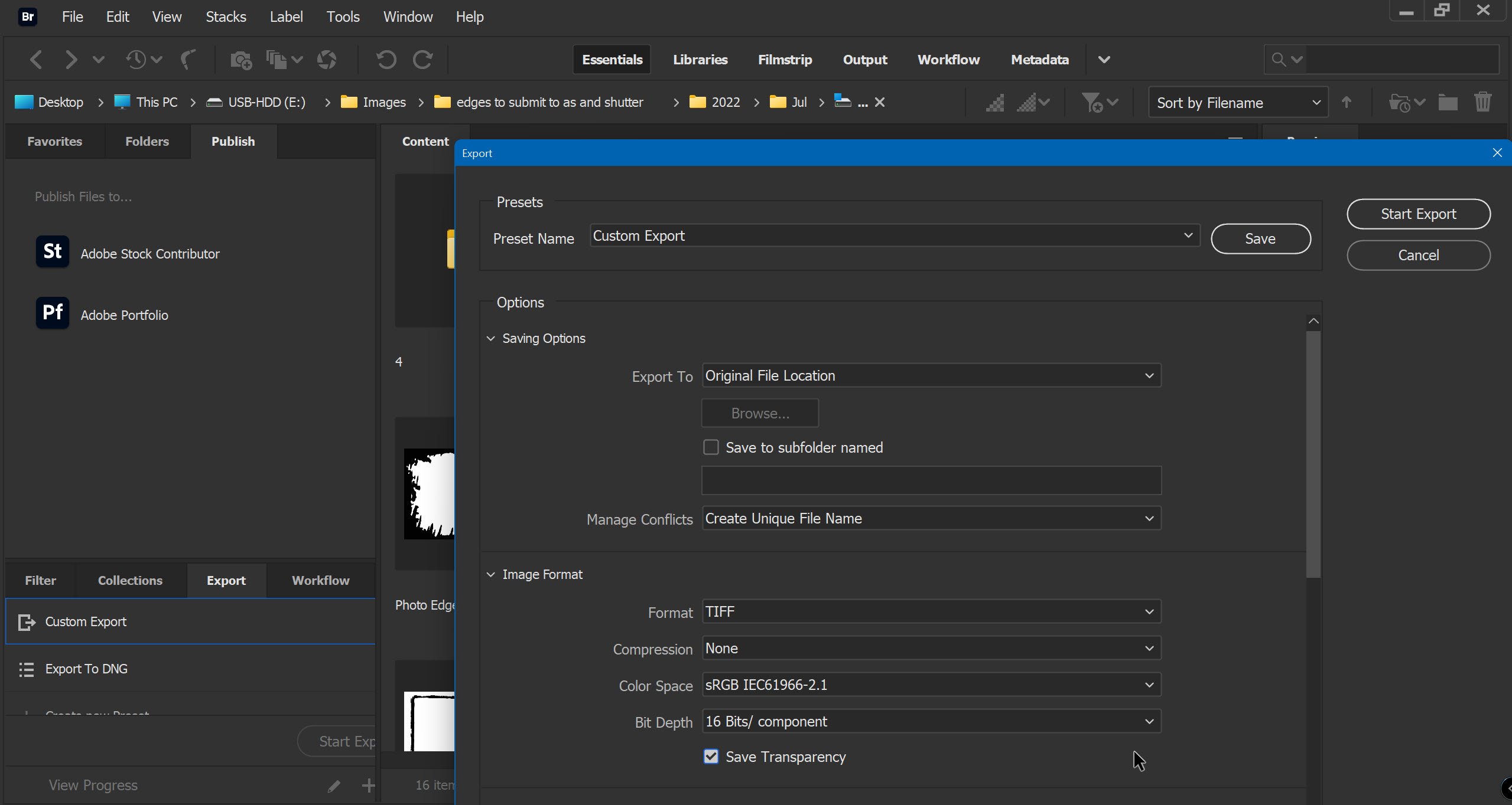 Solved: Re: How To Batch Convert PSD Files To TIFF File Fo... - Adobe Product Community - 13077978