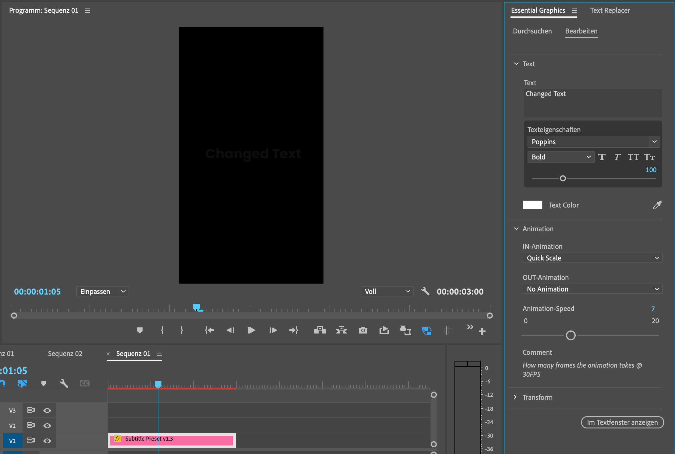 My Text MOGRT Works In After Effects, But Not In P... - Adobe Product ...