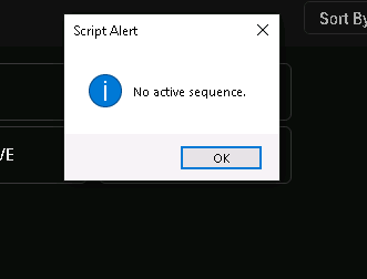 Solved: How To Display Native Alert In Adobe Premiere Pro ... - Adobe ...