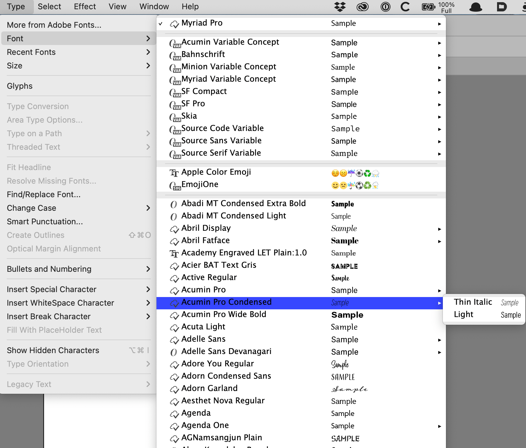 Illustrator: Font Issue - Adobe Product Community - 13338460