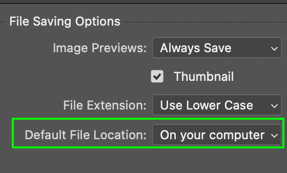 Save To Cloud. - Adobe Product Community - 13515351