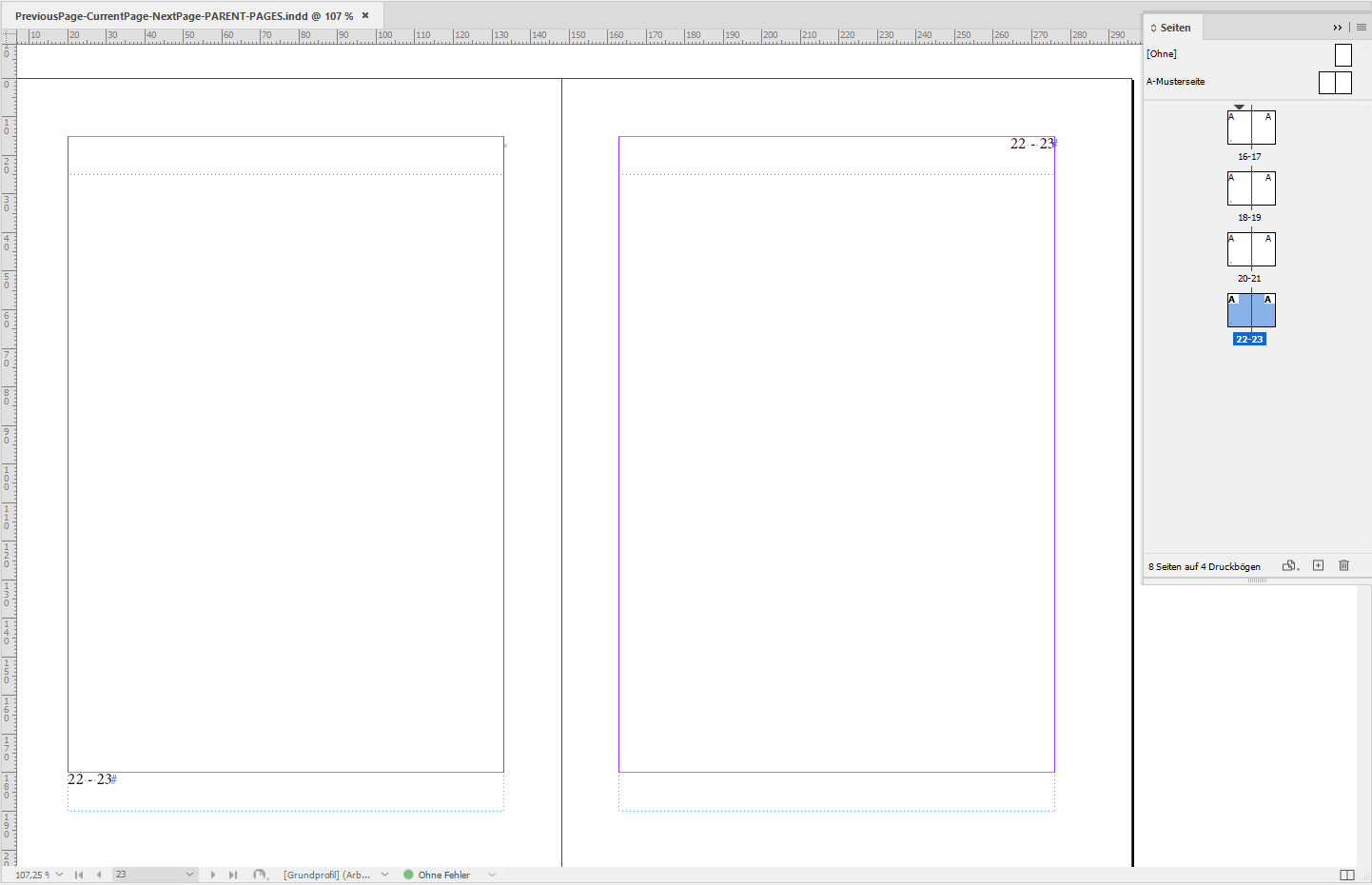 Solved: How To Create An Automatic Page Numbering? - Adobe Product Community - 13526837