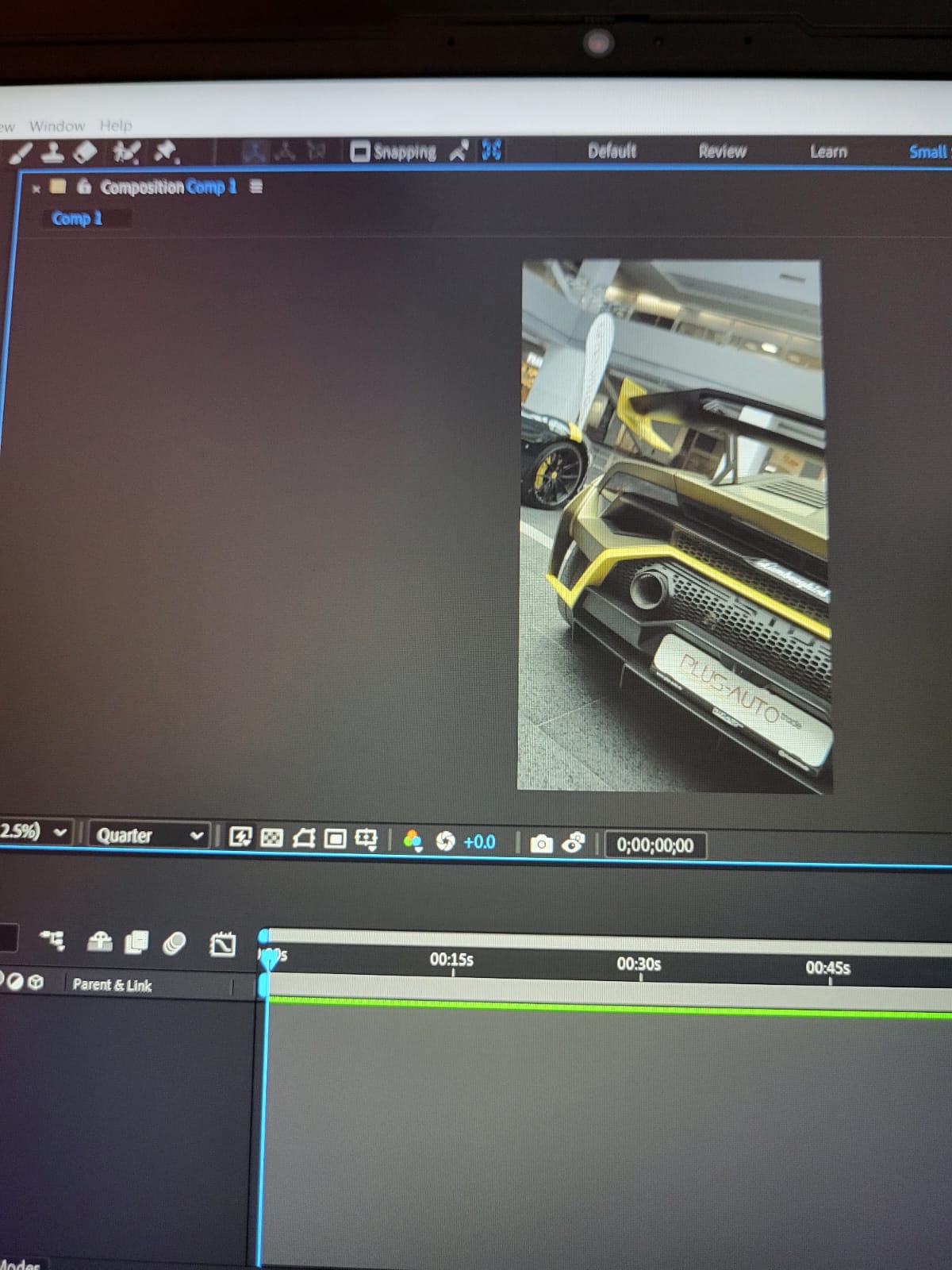 After Effects Bug - Adobe Community - 13556451