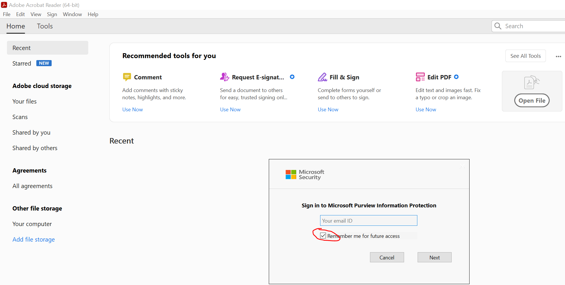 Change The Default Setting For Adobe Reader Sign I... - Adobe Product ...