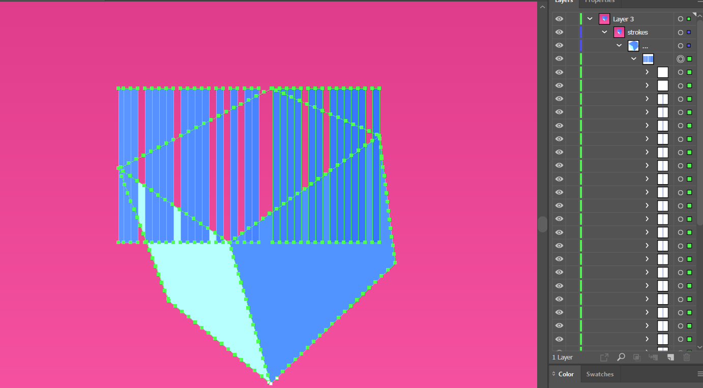 Solved: My Shapes Are Being Sliced. Weird Clipping Mask An... - Adobe ...