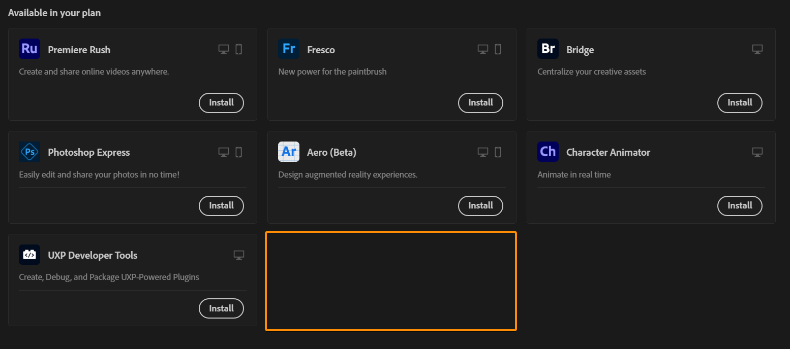Adobe XD On The Creative Cloud - Adobe Support Community - 13792752