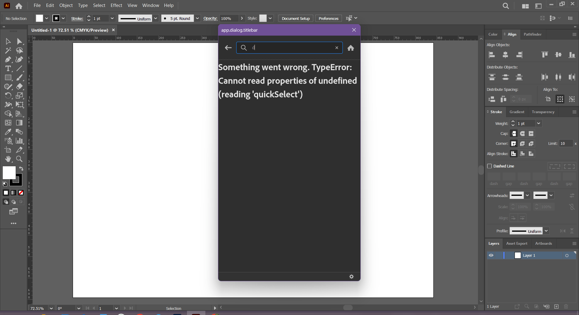 Illustrator Bug - Adobe Support Community - 13882086