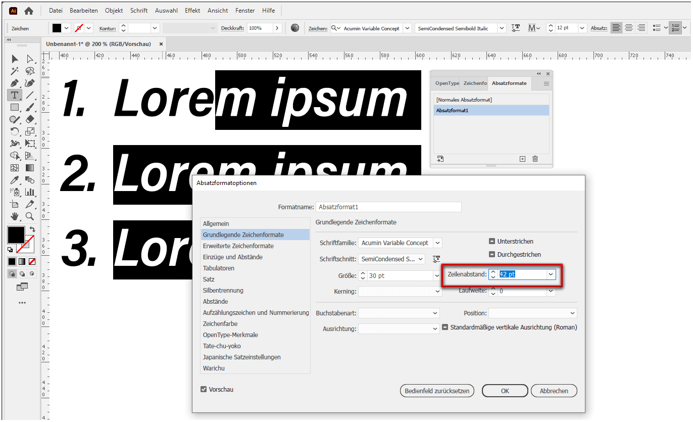 Solved: How Do You Adjust Line Spacing Between Bullet Poin... - Adobe ...