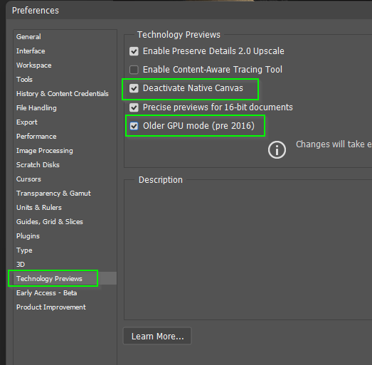 Neural Filters Still Crashing PS - Adobe Product Community - 13951756