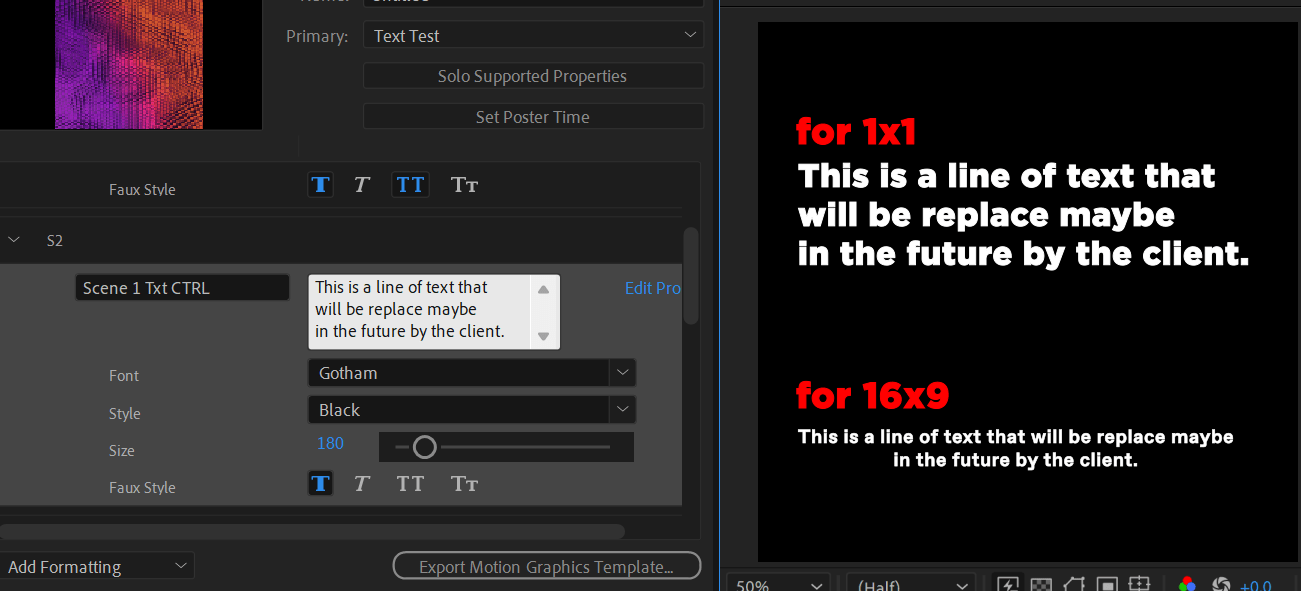 Solved: How To Use One Text Layer To Control Text For Othe... - Adobe Product Community - 13996051