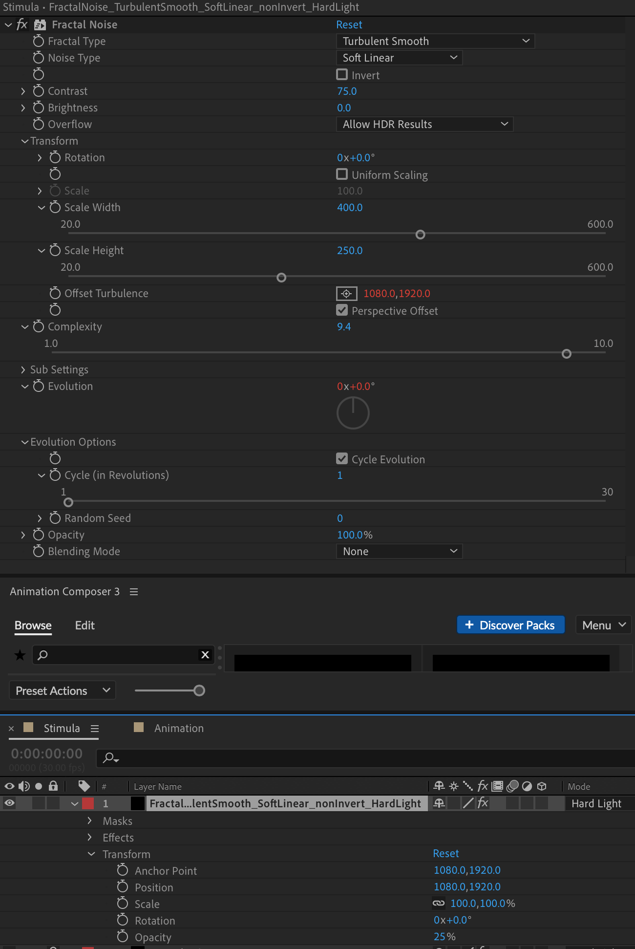 Solved: Creating A Seamless Loop Using Fractal Noise - Adobe Community ...