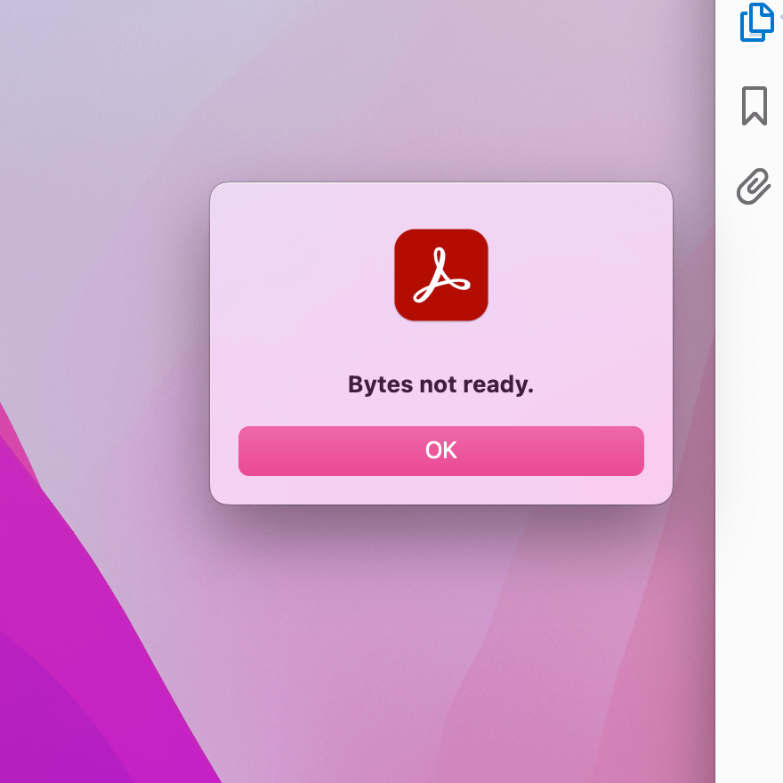 Adobe Acrobat DC Can't Open Pdf's From One Specifi... - Adobe Product ...