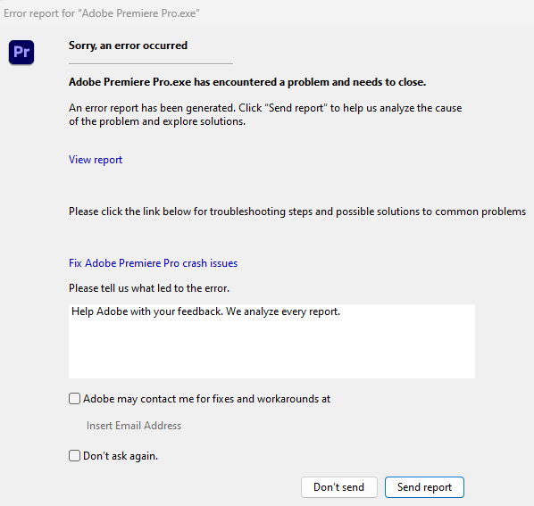 Solved: Premiere Pro 2023 Not Working With RTX 3060 Ti Gra... - Adobe Product Community - 14006622