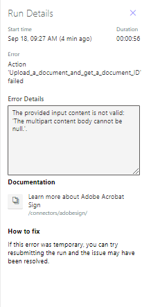 Adobe Sign Workflow Issue - Adobe Product Community - 14092627