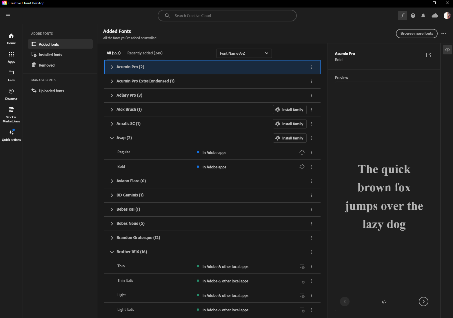Adobe Fonts Not Syncing With Creative Cloud Accoun... - Adobe Product Community - 14107093