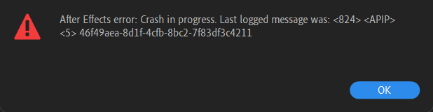 After Effects 23.6 Crashes While Opening. Error (0... - Adobe Product ...