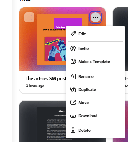 How Do I Save My Project? - Adobe Product Community - 14177296