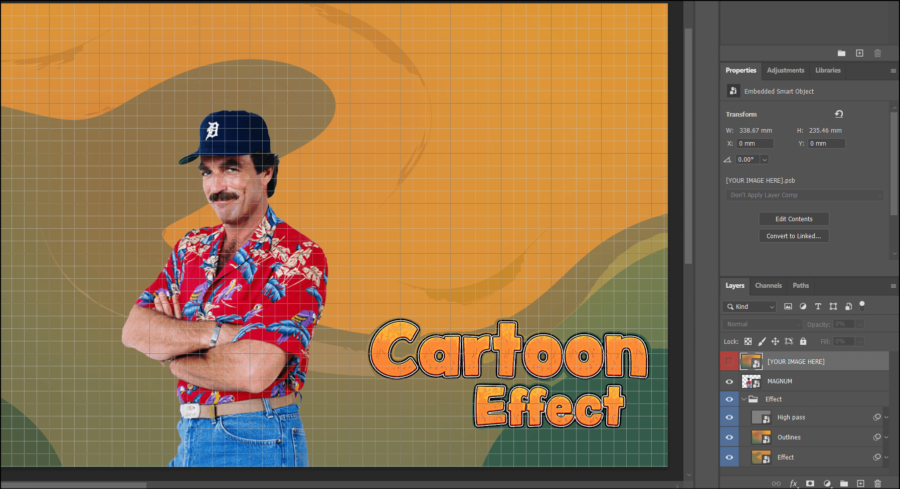 Solved: Adobe Stock Template Not Effecting My Image In Pho... - Adobe ...