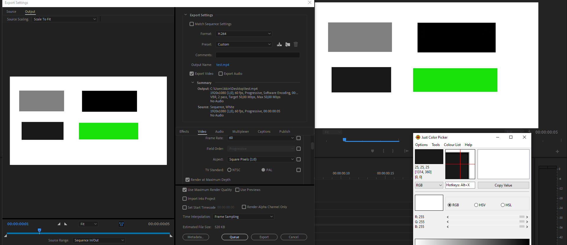 Inaccurate Colors After Premiere Pro Export. - Adobe Product Community ...