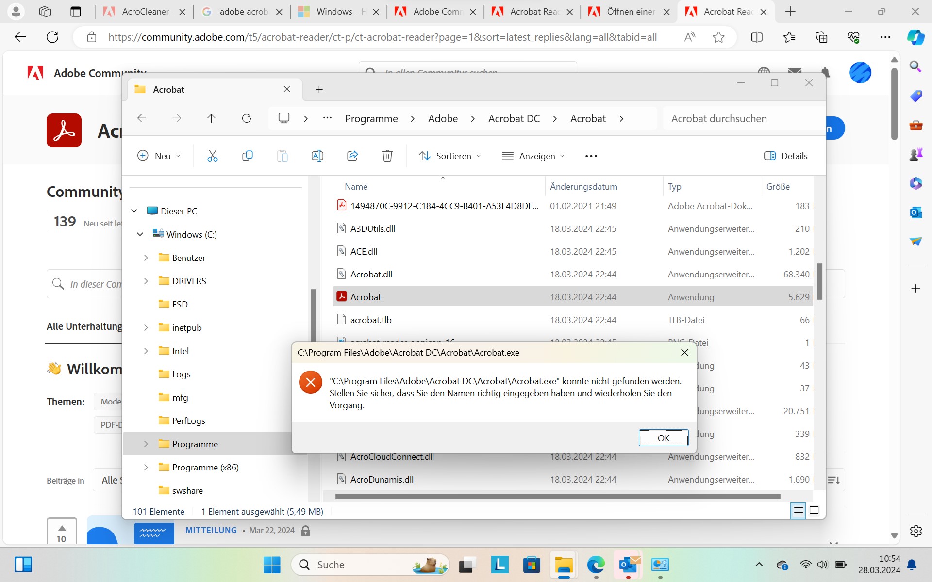 Acrobat Reader Is Not Opening - Adobe Product Community - 14519828