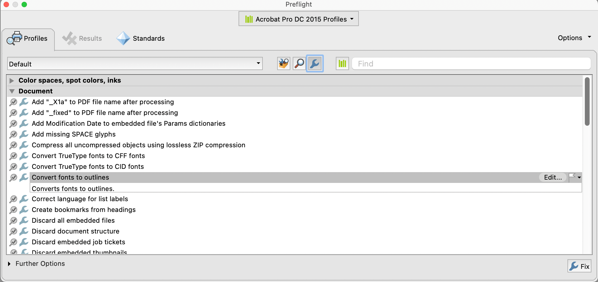 Solved: Acrobat Preflight Convert Fonts To Outlines Missin... - Adobe ...