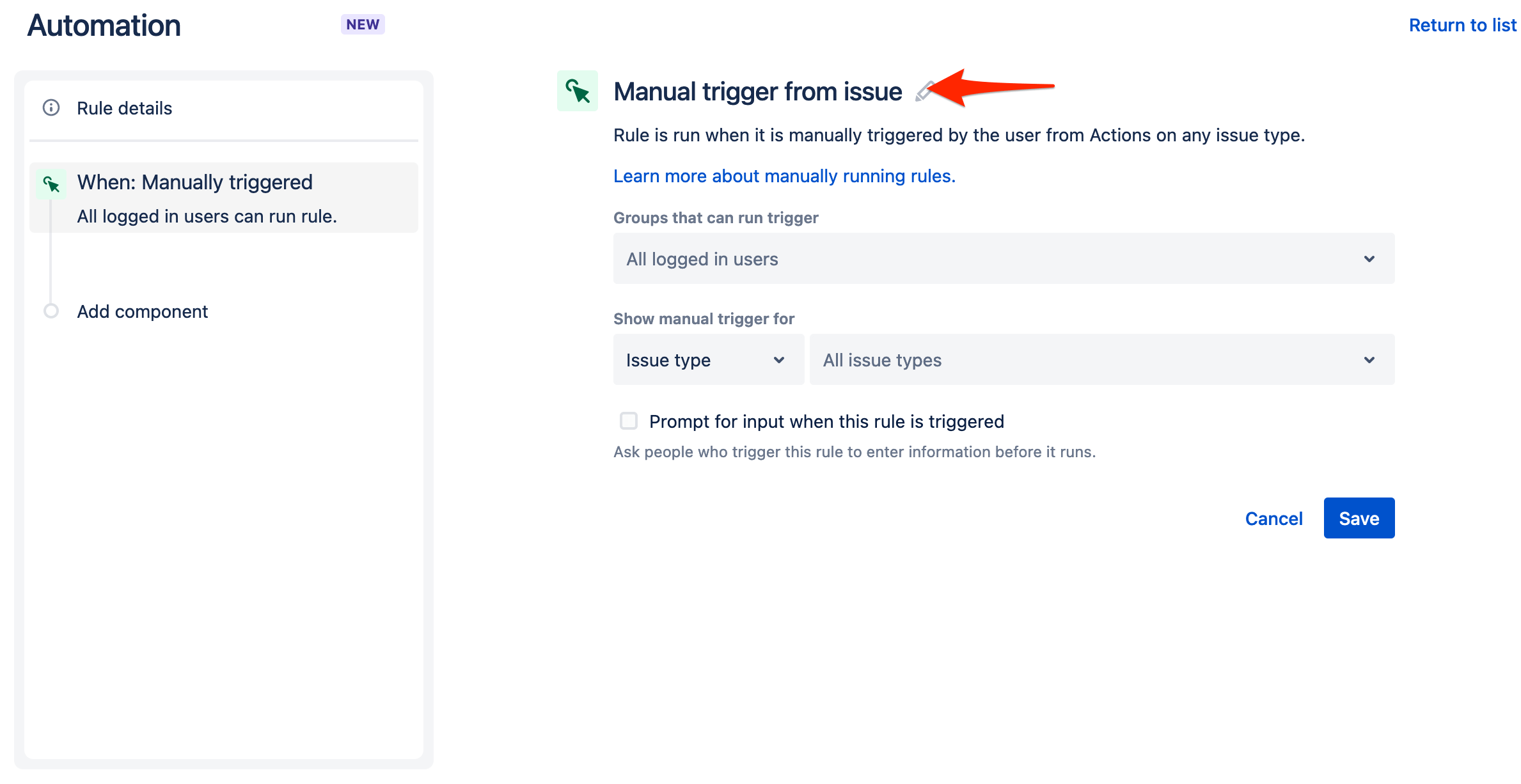 Solved Manually Running An Automatic Automation Rule