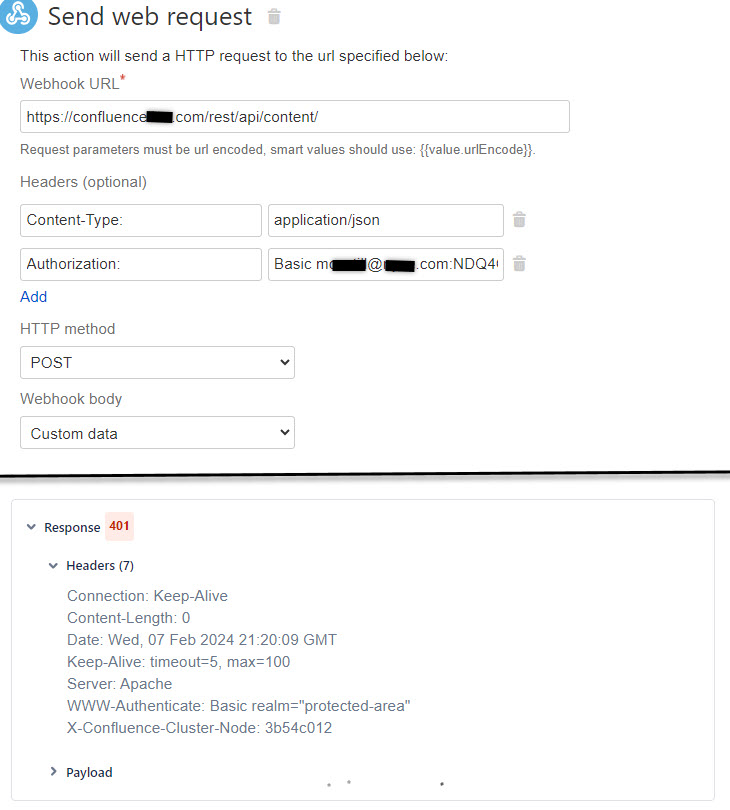 Solved Automation Send Web Request Failing