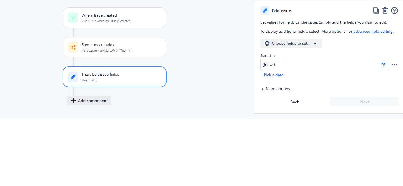 Jira Start Date Automation