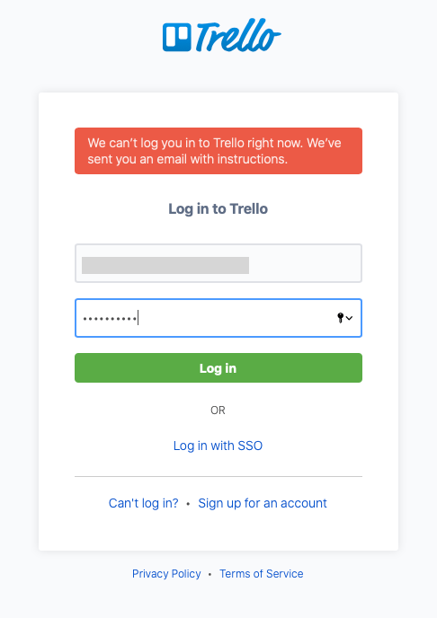 Use your organization's network to log in. Had To Log Into Atlassian Logged Me Out Of Trello