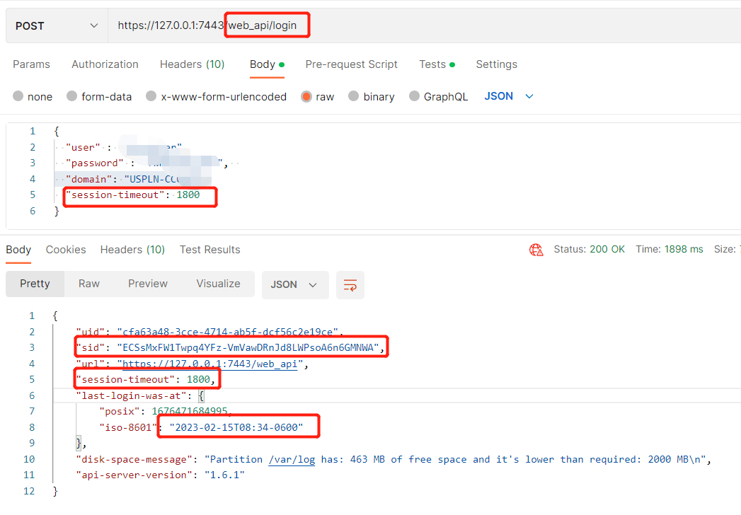 The Session Of Api Still Alive Even Though Several Check Point