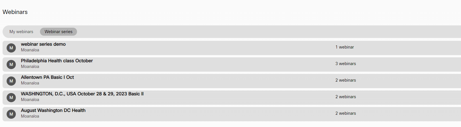 Solved: Access Webex Webinar REST API - Cisco Community