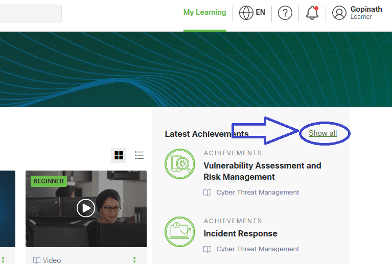 I Am Not Getting My Networking Basics Badge - Cisco Community
