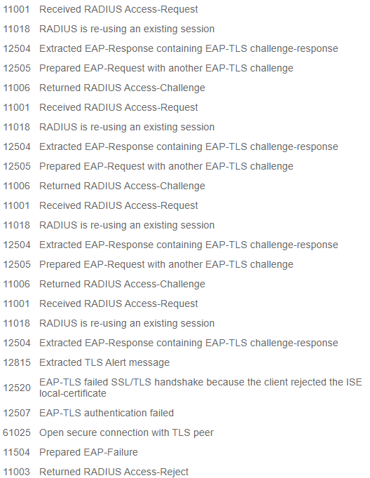 Solved: Smartphone Authentication Via EAP-TLS On Cisco ISE - Cisco Community