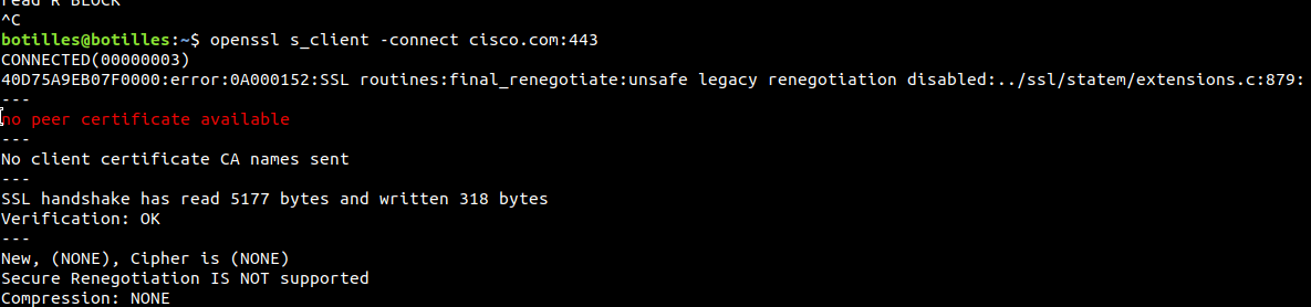 Cisco's SSL Certificate - Cisco Community
