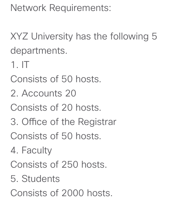 Solved: Cisco Packet Tracer XYZ University Network Topology Diagram - Cisco Community