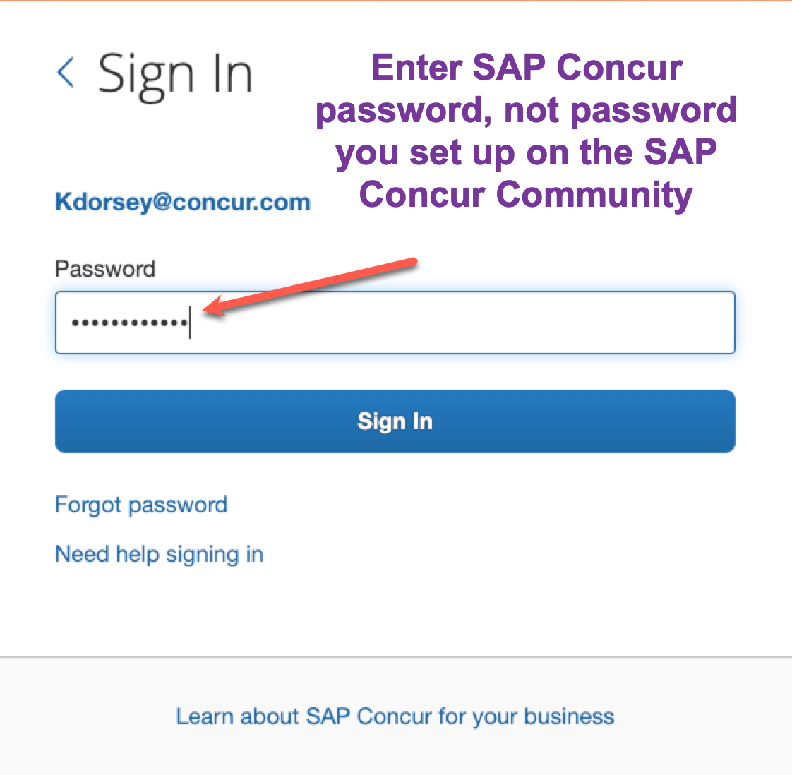 SAP Concur Community Profile Vs. SAP Concur Profil... - SAP Concur ...