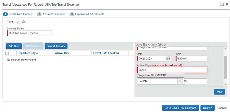 Creating An Expense Report For Overseas Travel - SAP Concur Community