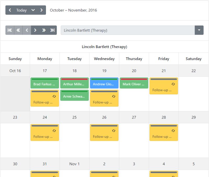 Asp Net Core Webforms Bootstrap New Scheduler Control V18 1 - Geometric Design Collection - Full HD Quality