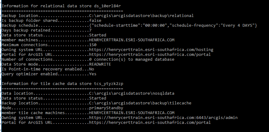 ERROR When Configure Datastore After Upgrade To 10... - Esri Community