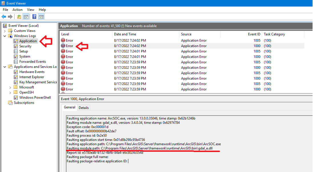 Error Upgrading ArcGIS Server From 10.9.1 To 11: A... - Esri Community