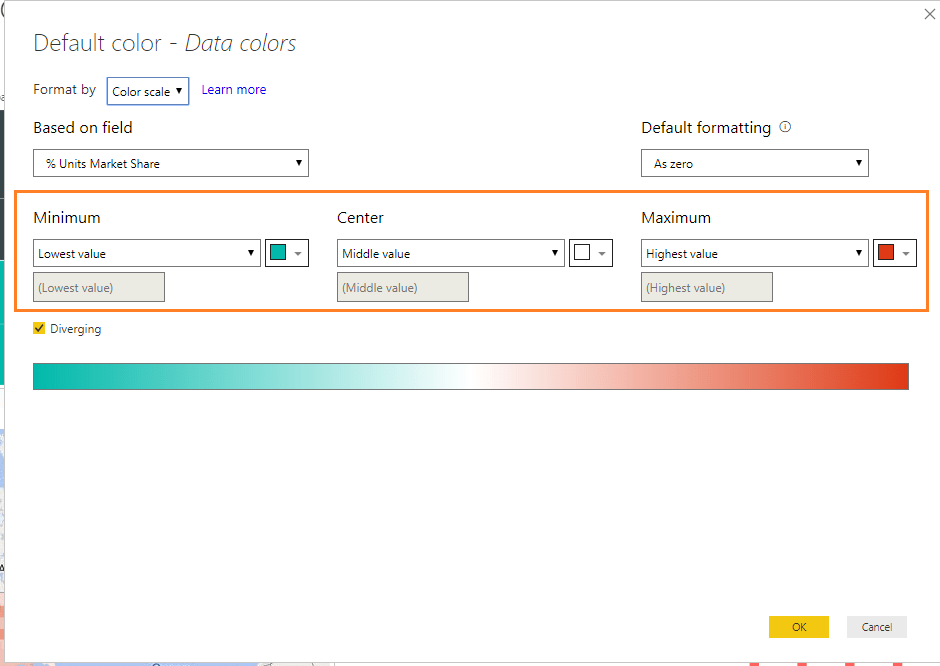 Filled Map Conditional Formatting Colours Aren T C Microsoft